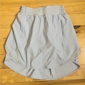 Lululemon Hotty Hot High-Rise Skirt *Long Tennis Pastel Blue Size 4